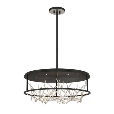 Lustre tambour unique à 7 lumières Aerie
