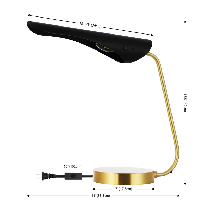 Lampe de fantaisie en métal Kota