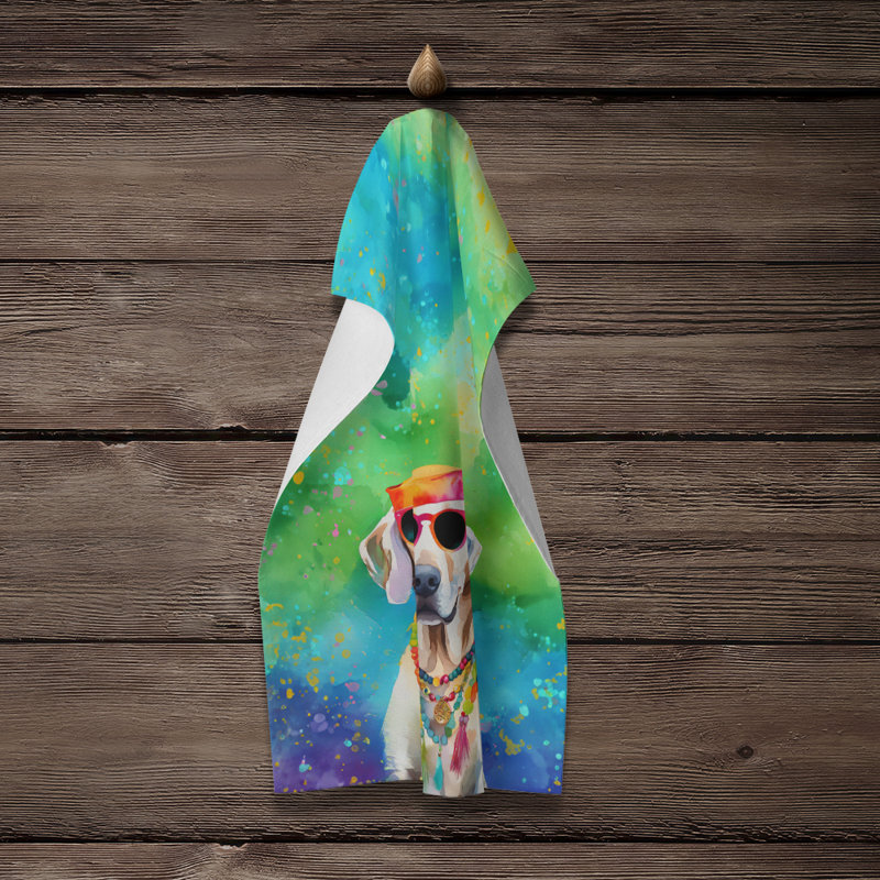 Serviette de cuisine Weimaraner Hippie Dawg