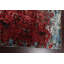Tapis oriental contemporain abstrait à motif végétal noué à la main 6 x 9