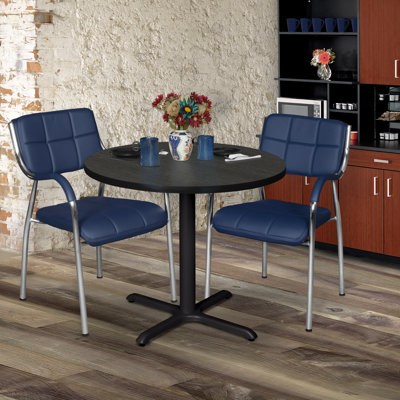 Regency Cain Round X-Base Breakroom Table