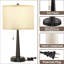 Lampe de table USB en métal Britta