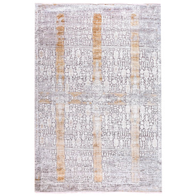 Tapis turc blanc cassé 7 x 9