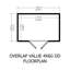 Garden Value Overlap Shed 4 x 6 with Double Door-29354320