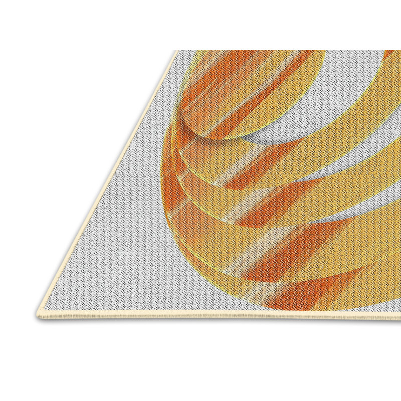 Tapis orange, Rectangle 5 pi x 7 pi