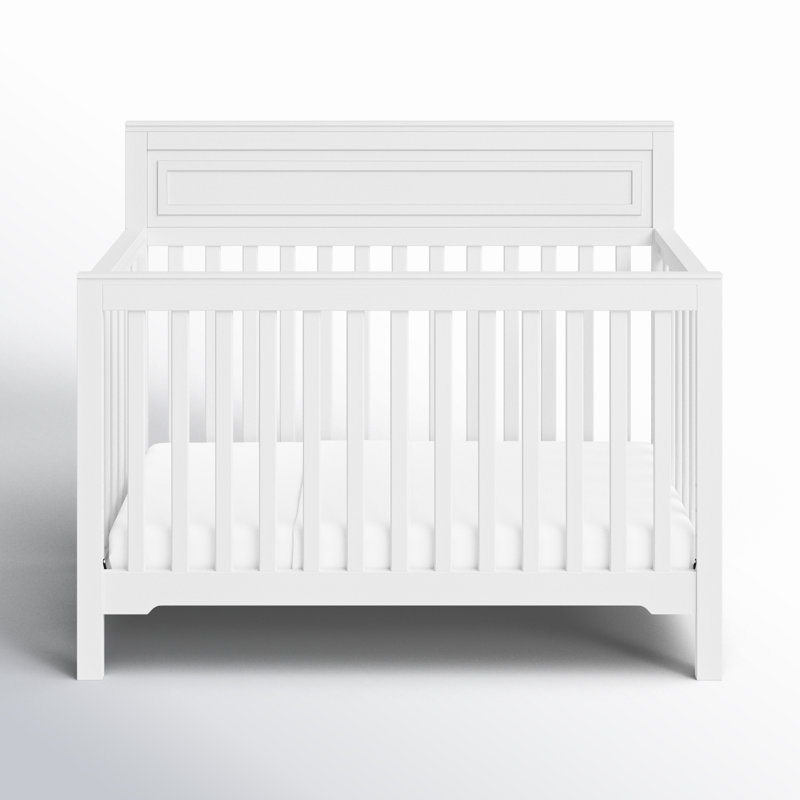 Lit de bébé convertible 4-en-1 Autumn, Blanc
