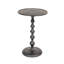 Table Alexander en métal martelé, noir-1369535170