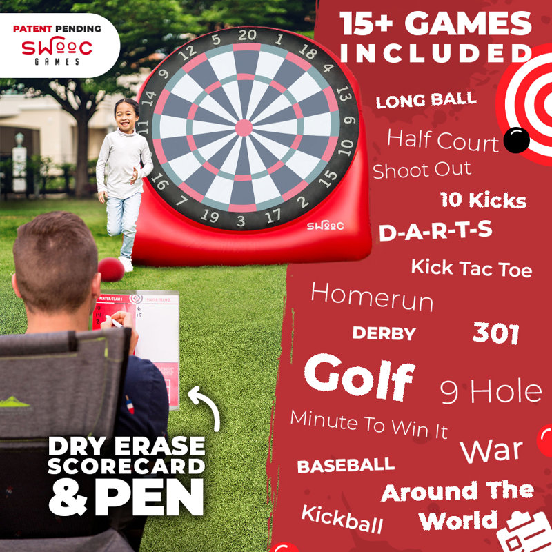 Giant Kick Darts Game