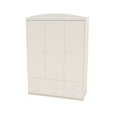 Sz09-a cabinet, white, blue handle