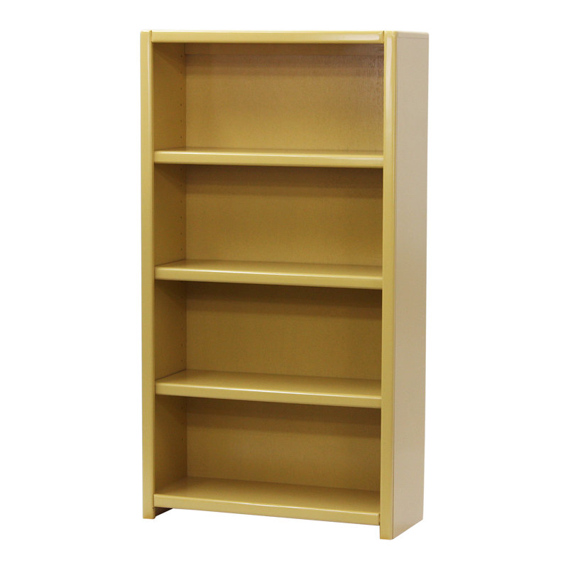 McKaylah Bookcase, (3 Shelf) 60” H x 32” W x 13” D, Yellow