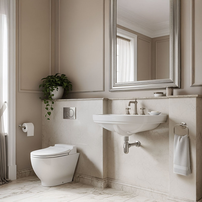 Beverly Towel Bar, 2.13" H x 20.13" W x 3.25" D, Satin Nickel
