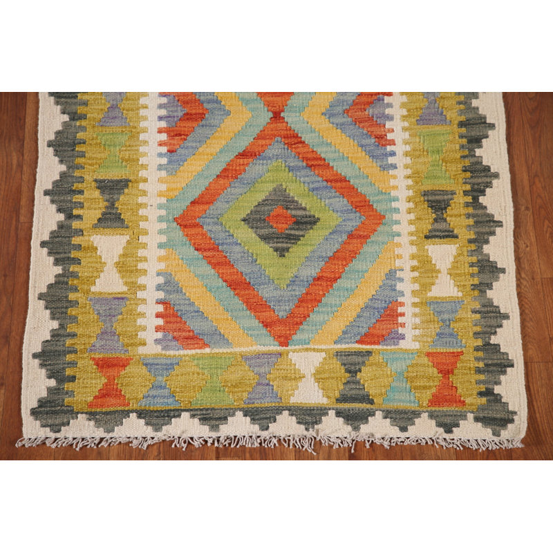 Tapis décoratif South Western Kilim 3 x 4