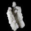 Tableau complexe de stalactites calcédoine