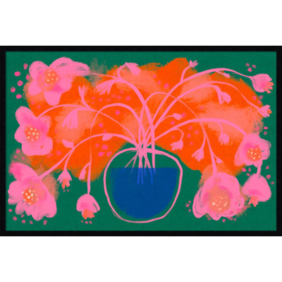 Galya "Pink Flower Bouquet" Print