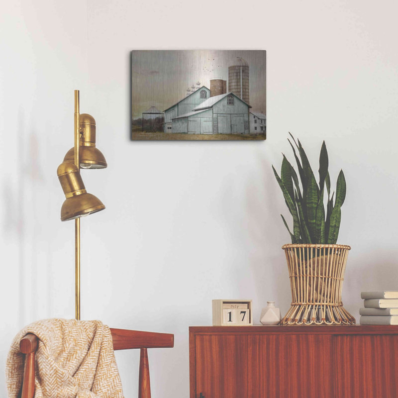 «Jonestown Sunrise» par Lori Deiter, H 16 po x l 24 po