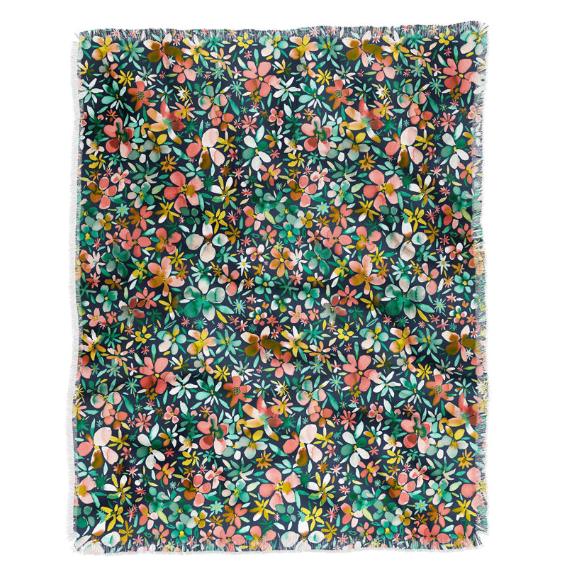  Jeté pétales de fleurs