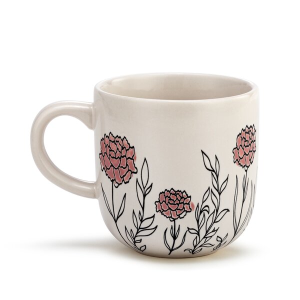 Red Barrel Studio® January Birth Flower Coffee Mug | Wayfair