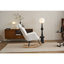 Fauteuil oscillant rembourré Teddy