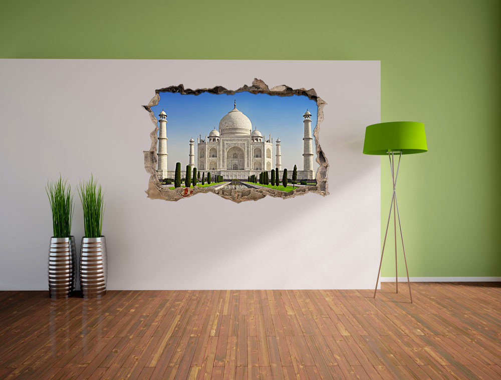 Enormer Taj Mahal Wandaufkleber