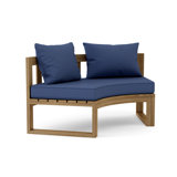Circular Modular Outdoor Teak Bench