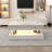 16.93IN High Modern LED Coffee Table — Center Table With LED Lights For Living Room, Large Living Room Furniture-521197943