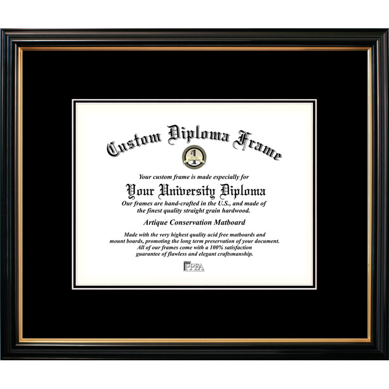 Petite Mats Picture Frame, Black
