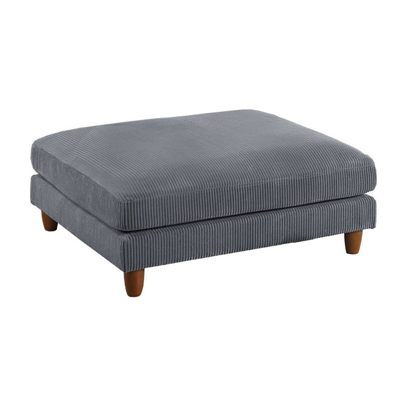 Repose-pieds Caya, Gris foncé
