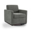 Upholstered Swivel Armchair-2056702182