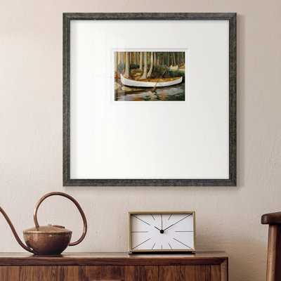 " Golden Canoe " Painting Print