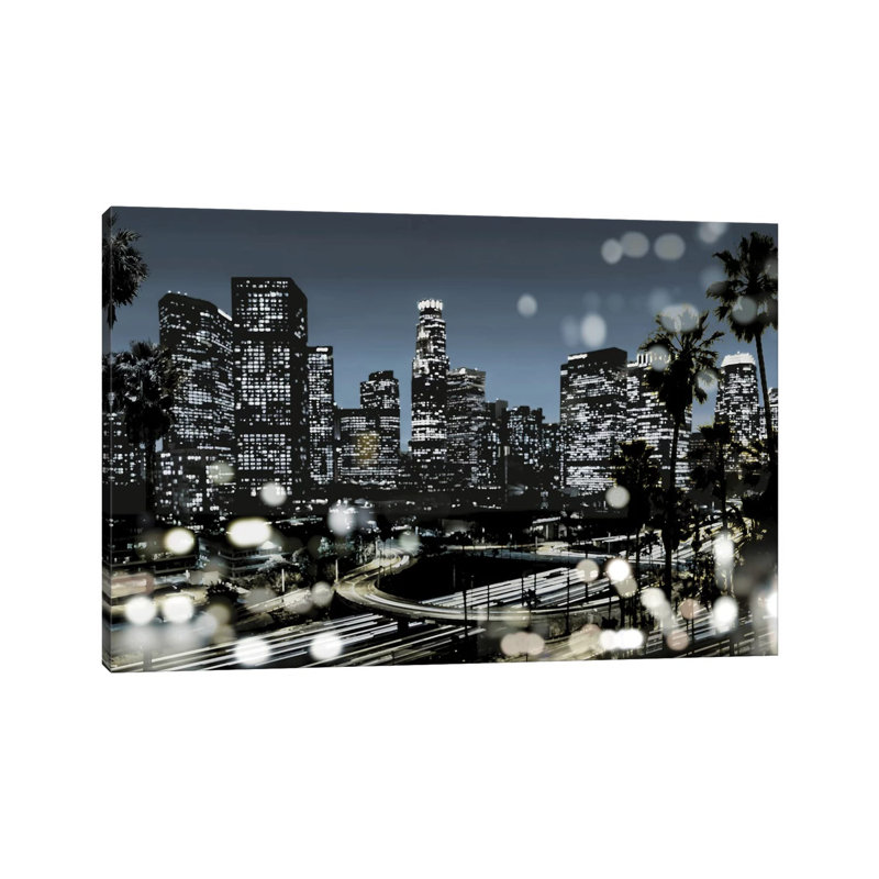 L.A. Nights II by Kate Carrigan - Print on Canvas, Wrapped Canvas, 66.04 cm H x 45.72 cm W x 3.175 cm D