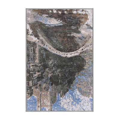 Tapis gris / bleu Boyertown