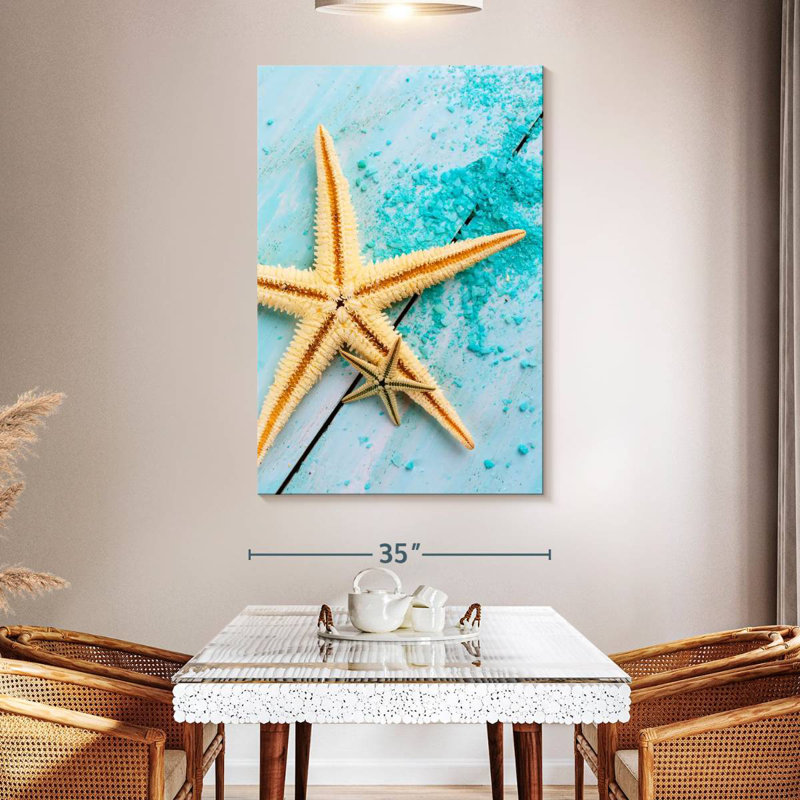 Aletra Starfish Pair, 51" H x 34" W