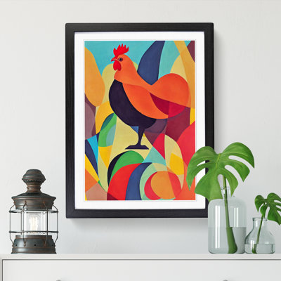 Chicken Modern - Single Picture Frame Print