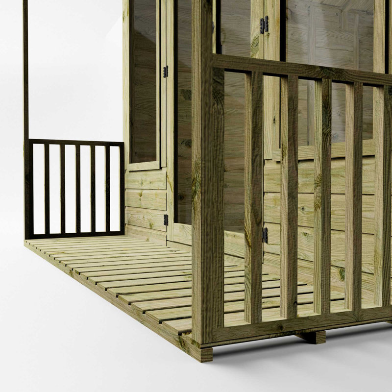 Mercia 12 x 8ft Premium Wessex Summerhouse, Yes