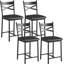 Counter Stool with Metal Frame