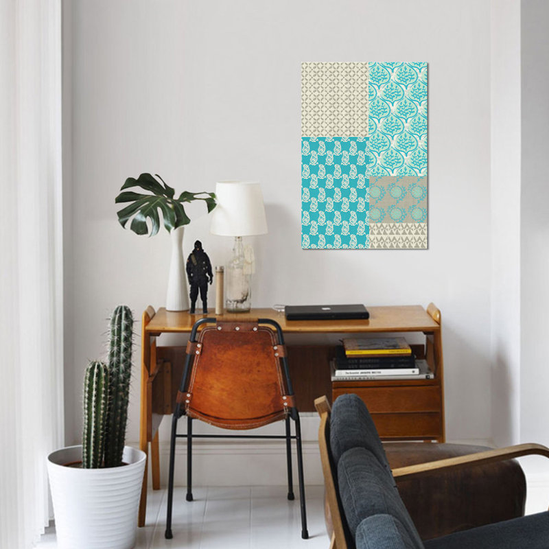 « pool ii », reproduction d’impression sur toile tendue, H 40 po x l 26 po x P 1,5 po, Toile tendue, Pas de tapis