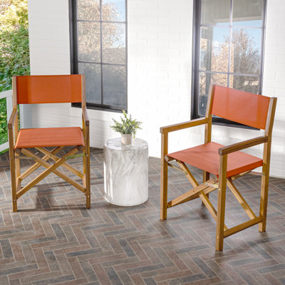 Chaise de réalisateur pliante avec coussins Zaniya