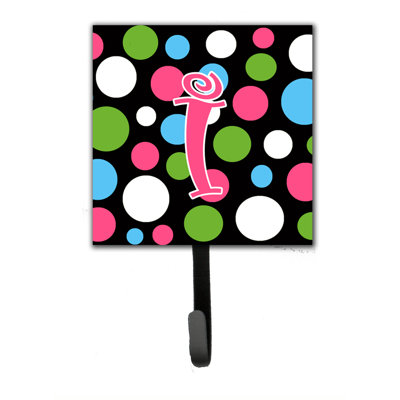 Crochet mural polkadot monogramme