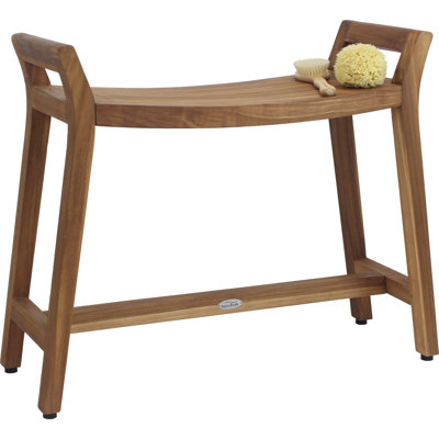 Asia Ascend 32" W Teak Shower Bench