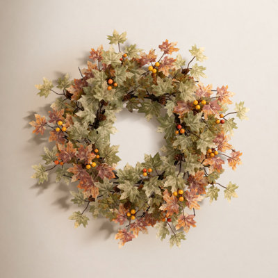 Primrue 21" Maple Thanksgiving Wreath