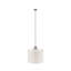 Luminaire suspendu en métal avec abat-jour tambour