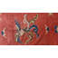 Tapis antique noué à motif médaillon chinois Art Deco