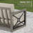 Marindo Patio Aluminum Club Chair Lounge Chair With Sunbrella Cushions