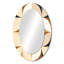 Geometric Harmony - Miroir mural ovale moderne-269153766