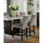 Dining Table Set, One Table With 6 Upholstered Chairs