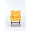 Chaise berçante, fauteuil berçant rembourré avec dossier haut, fauteuil de lecture, fauteuil berçant moderne, fauteuil inclinable, fauteuil inclinable pour le salon, la chambre de bébé et la chambre à coucher