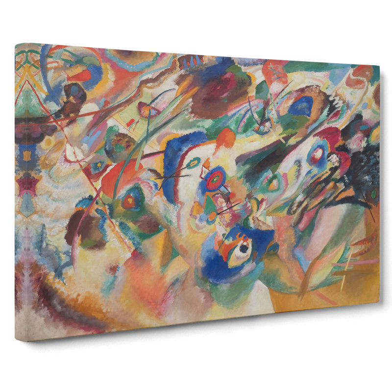 Composition VII by Wassily Kandinsky - Wrapped Canvas, 35cm H x 50cm W x 3cm D