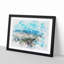 Skyline of Nerja in Spain - Picture Frame Painting Print-56854096-56854099