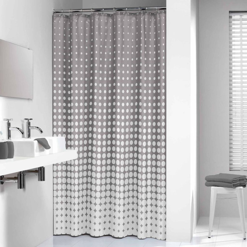 Sealskin Shower Curtain 180cm Grey