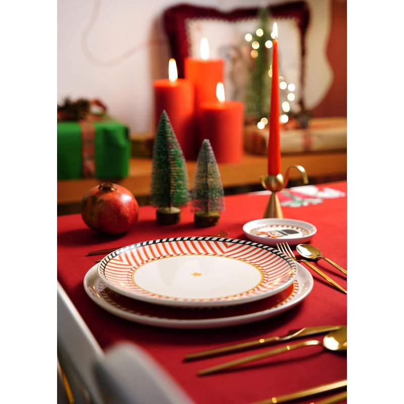 Nutcracker 26cm Stoneware Dinner Plate